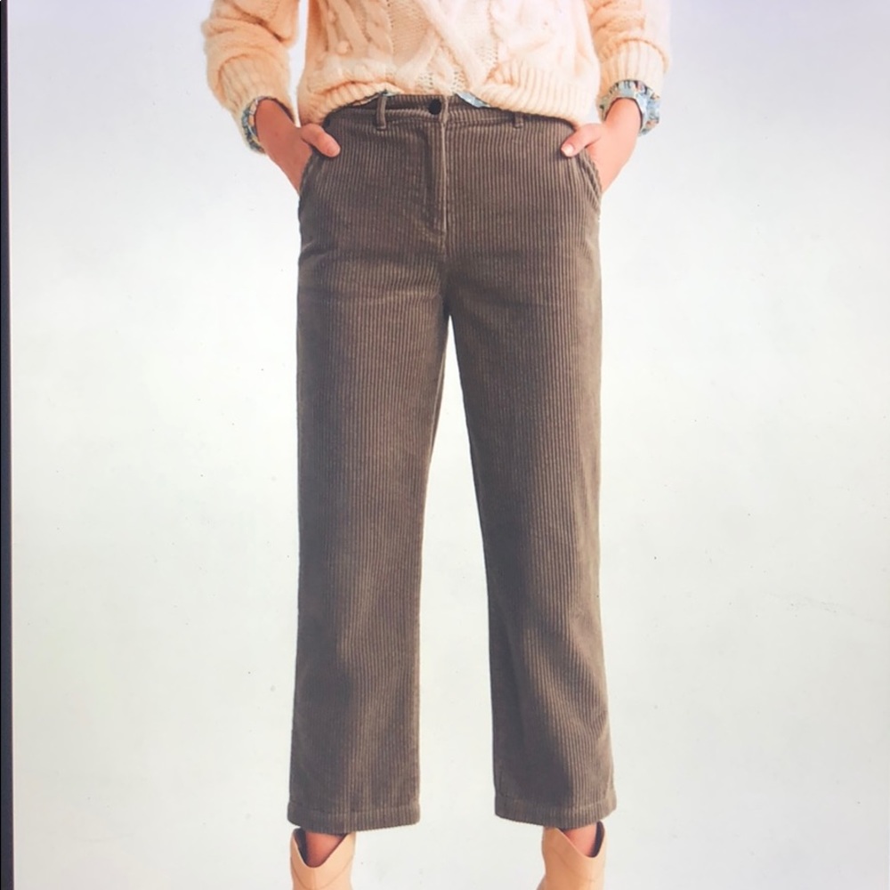 Mango Cotton Corduroy Pants